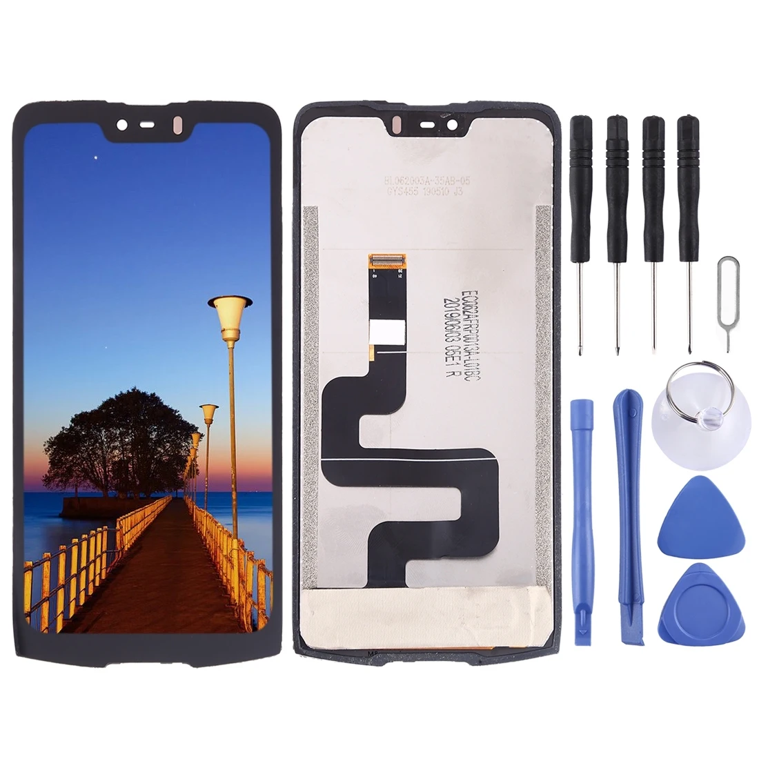 

ЖК-экран и дигитайзер iPartsBuy Для Doogee S90, полная сборка