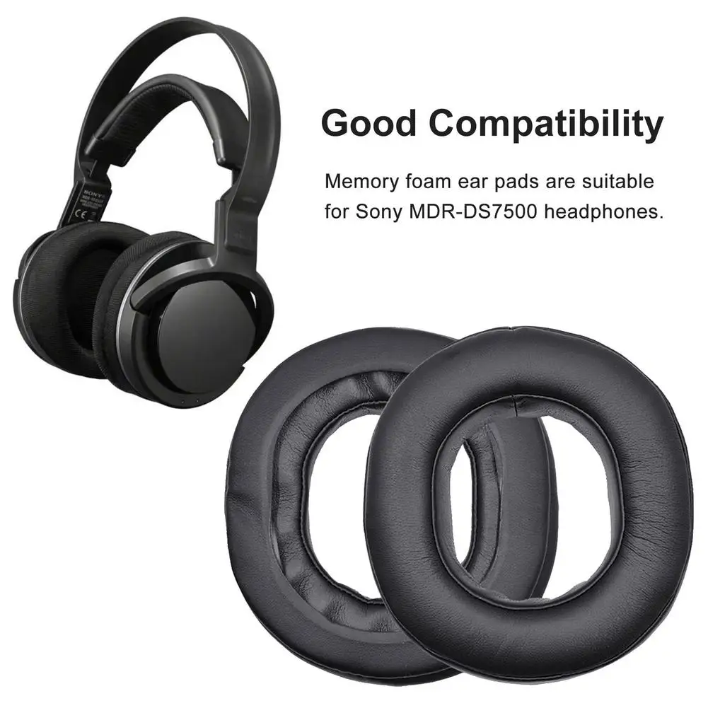 

Для Sony MDR-DS7500 амбушюры с эффектом памяти сменные амбушюры звукоизоляция защита от падения устойчивые к царапинам Наушники Аксессуары