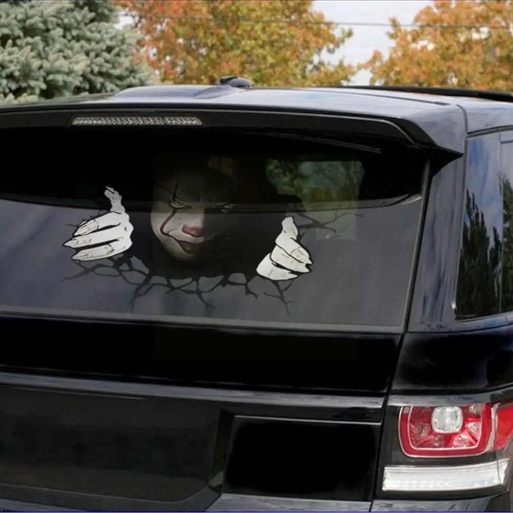 Наклейки на автомобиль в стиле клоуна Джокера аксессуары для наклеек виниловые