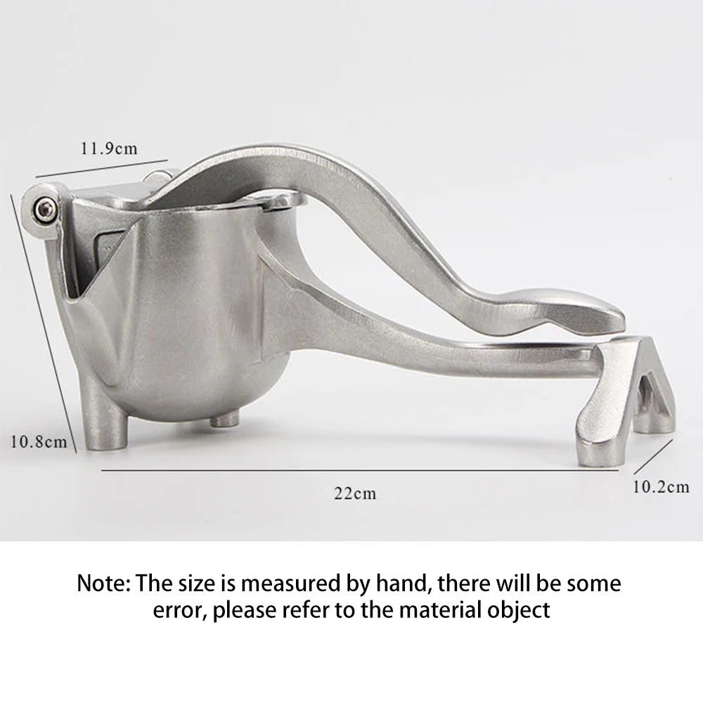 

1pcs Manual Juice Squeezer Aluminum Alloy Hand Pressure Juicer Pomegranate Orange Lemon Sugar Cane Juice Kitchen Fruit Tool