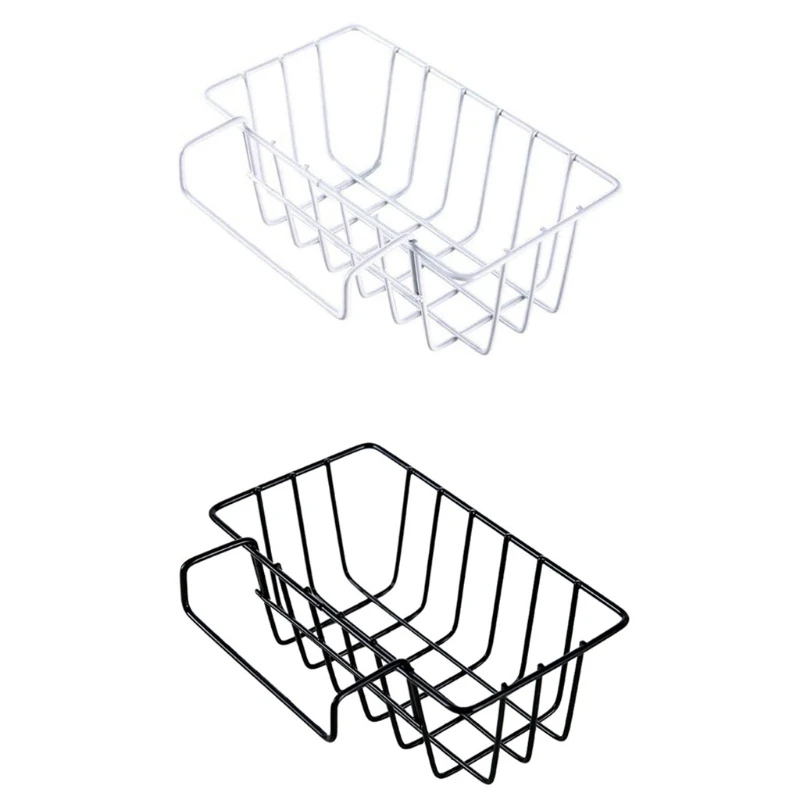 

Metal Drain Basket Kitchen Sink Hanging Bathroom Dormitory Storage Rack Organizer Small Items Holder Storage Rack Organizers and