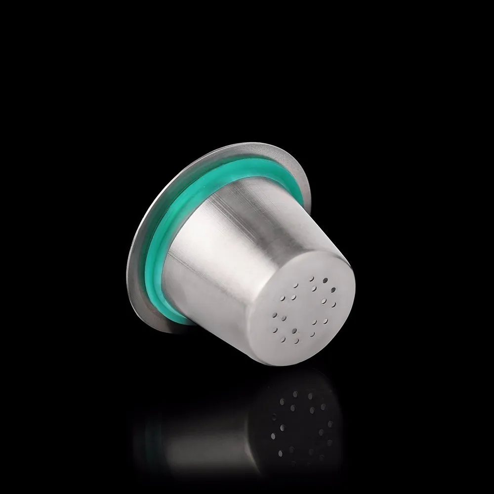 6 шт. многоразовые капсулы для кофе Nespresso из нержавеющей стали с 120