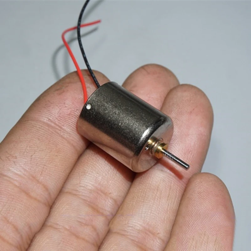 Япония микро мини 16 мм Большой безсердечный электродвигатель DC 5 V-12 V 12000RPM высокоскоростной 5-полюсный роторный двигатель для управления роботом