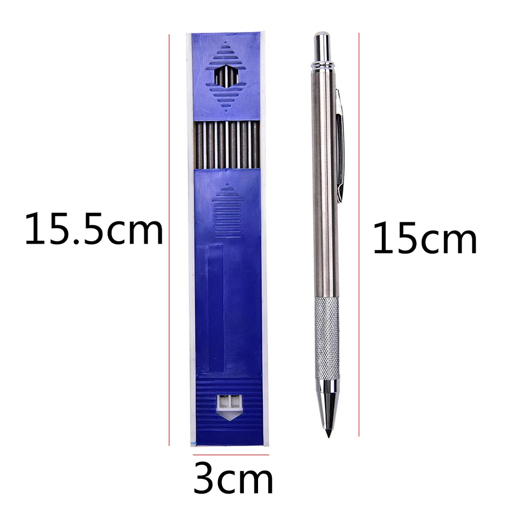 

1Set 3.0mm Lead Holder Automatic Mechanical Draughting Drafting Drawing Accessories anti-dirty portable Painting pencil