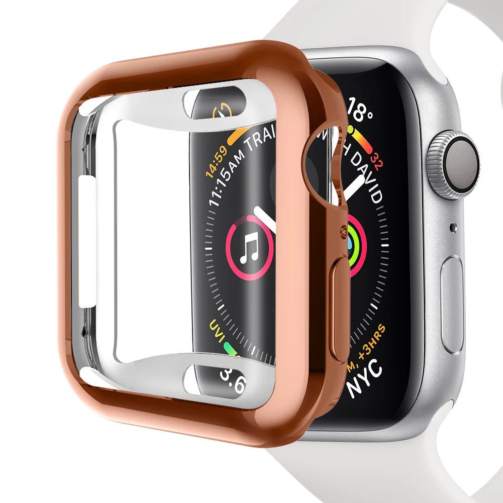 ProBefit защитный чехол для Apple Watch 5, 4, 3, 2, 1, 360, защитный чехол для экрана, полный Чехол, 40 мм, 44 мм, аксессуары для часов