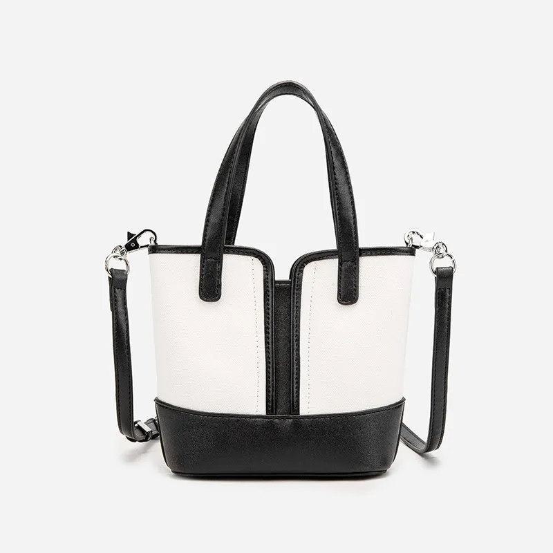 

Simple and Stylish Solid Color Bucket Bag for Women 2021 New Shoulder Messenger Bags Ladies Fashionable Purses and Handbag Bolso