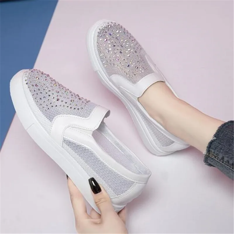 

Large size women's shoes fashion spring and autumn new womens sports shoes casual breathable platform sneakers women loafers