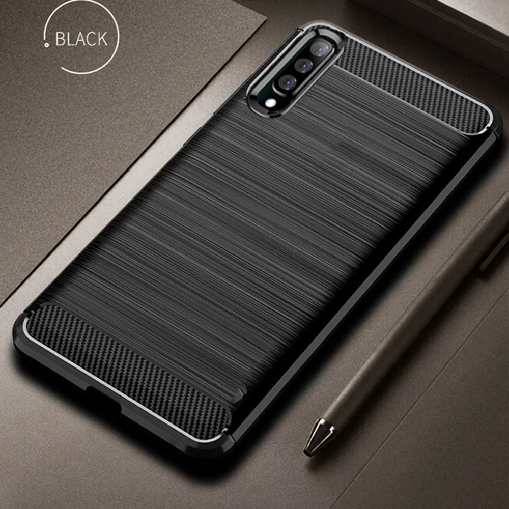 Накладка из углеродного волокна чехол для Sony Xperia L1 L2 L3 1 10 плюс 20 XA1 XA2 XA3 ультра XZ1 XZ2