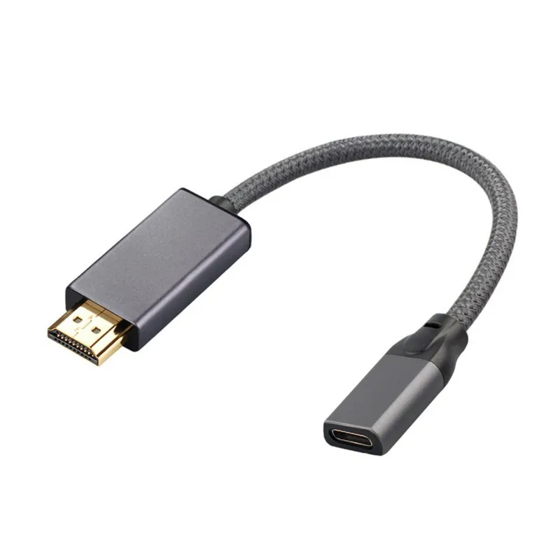 Usb type C к HDMI адаптер (совместим с Thunderbolt 3) 4K 60Hz Тип 3 1 муфта мужчины женскому