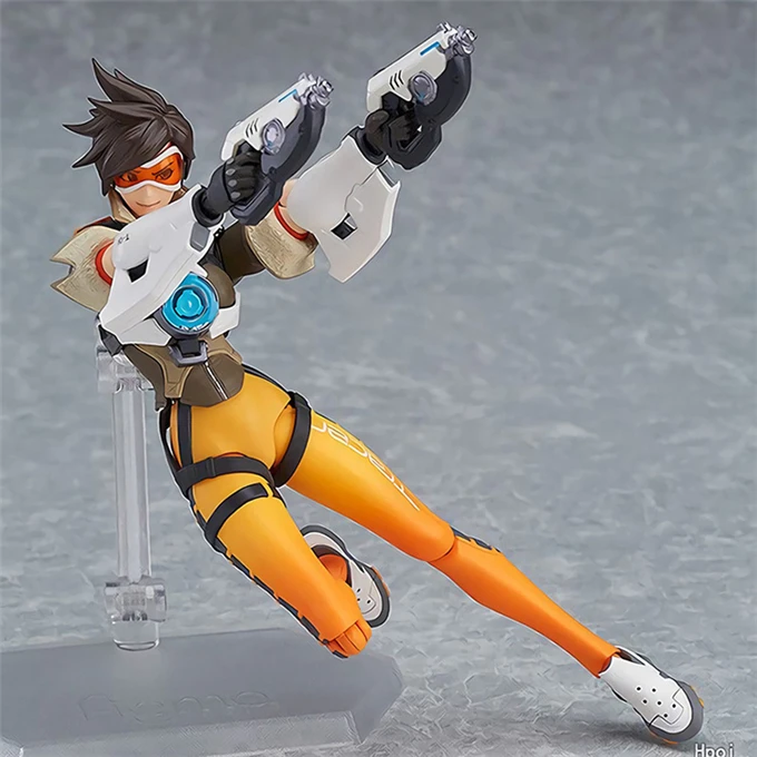 Figma 393 игра наручных часов Tracer жнец фигурку серии ПВХ экшн статуэтки