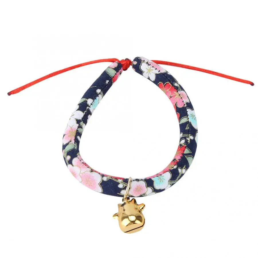 2 шт. Регулируемый ошейник для собак кошек с рисунком колокольчика щенка котенка