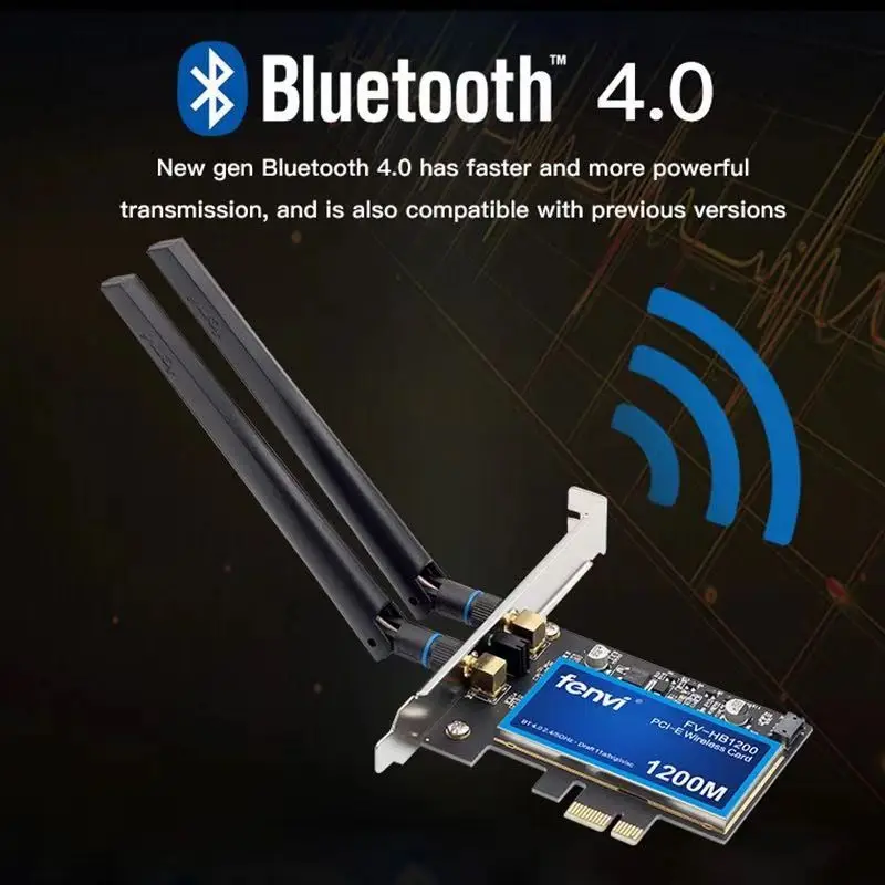 Настольный двухдиапазонный 802.11ac BCM94360CS2 беспроводной-AC WiFi Bluetooth 4 0 PCI-E адаптер для