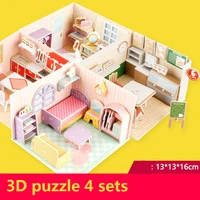 4pcs lot 3d toy lol dolls house toys for kids lol accessories size suit for lol dolls toys baby dolls toy accessories gifts