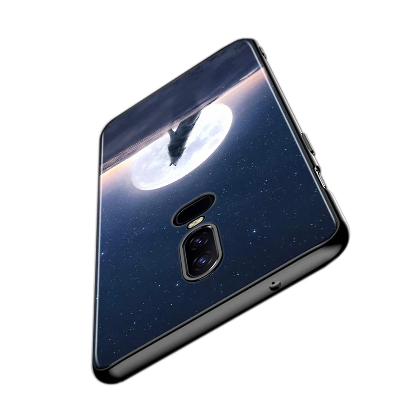 Moon волком вой для OnePlus Nord N10 N100 8T 7T 6T 5T 8 7 6 Pro Plus 5G чехол телефона в виде ракушки Coque |
