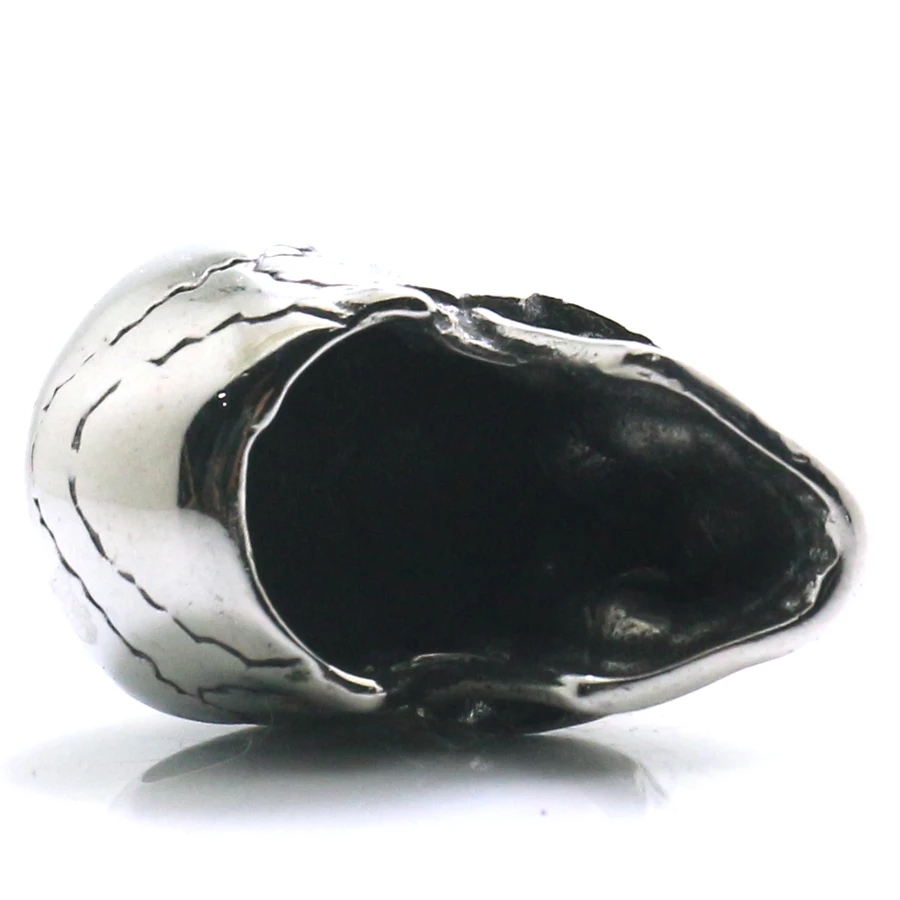 

Men's 316L Stainless Steel Cool Punk Gothic Cool Polishing Skull Pendant