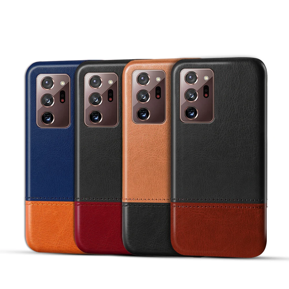 

For Samsung galaxy S20 S21 S21ULTRA PLUS S20FE S20S10e Note 20 ULTRA Luxury Leather PU Stitching Slim Phone cases Antiskid Cover