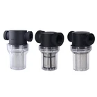 Садовый фильтр 12 дюйма 34 дюйма 1 дюйм, пластиковая прозрачная ирригационная система, бытовая водопроводная труба для аквакультуры примесей