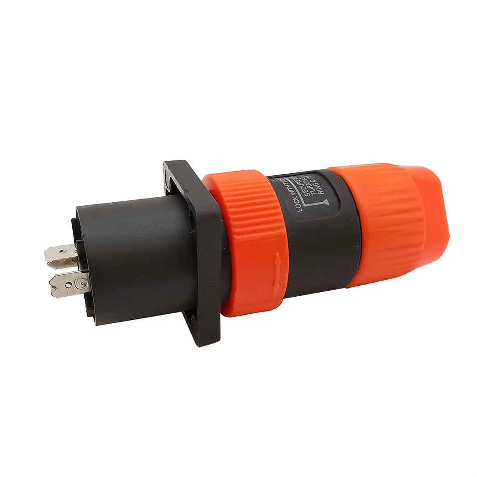 1 комплект NL4FC 4-полюсная колонка Штекерный гнездовой разъем поворотный замок для