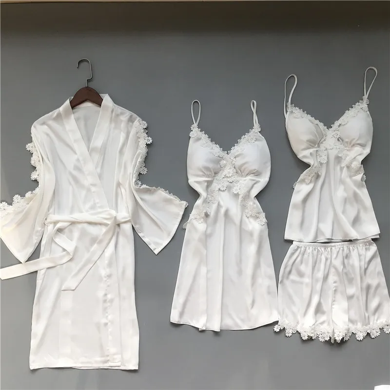 Красная женская свадебная одеяние мини кимоно халат мягкие повседневные