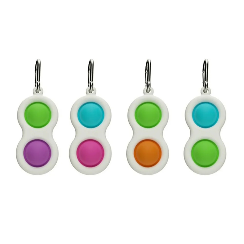 

Fidget toys Simple Dimple Sensory Toys Silicone Flipping Board Brain Teasers Best Gifts Educational Toy for For Kids Adults