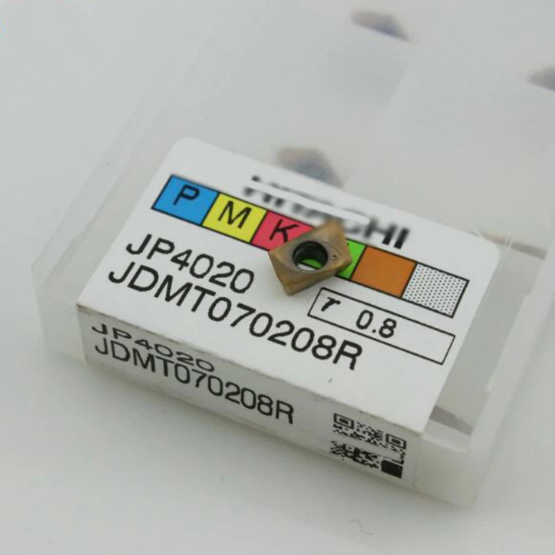 JDMT070208R JP4020 оригинальная твердосплавная вставка фрезерная Вставка 10