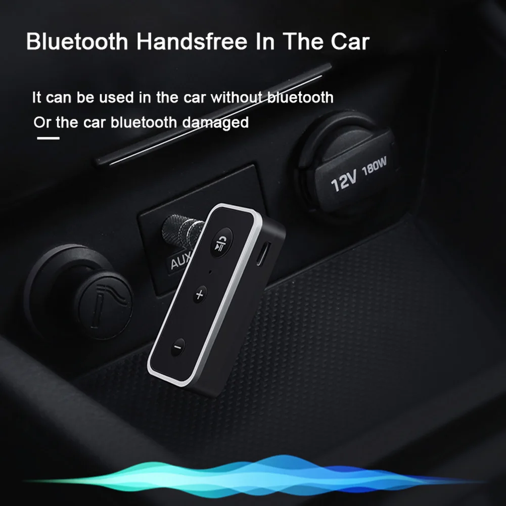 BT510 Bluetooth 5 0 аудио приемник 3 мм AUX Автомобильный Динамик адаптер для