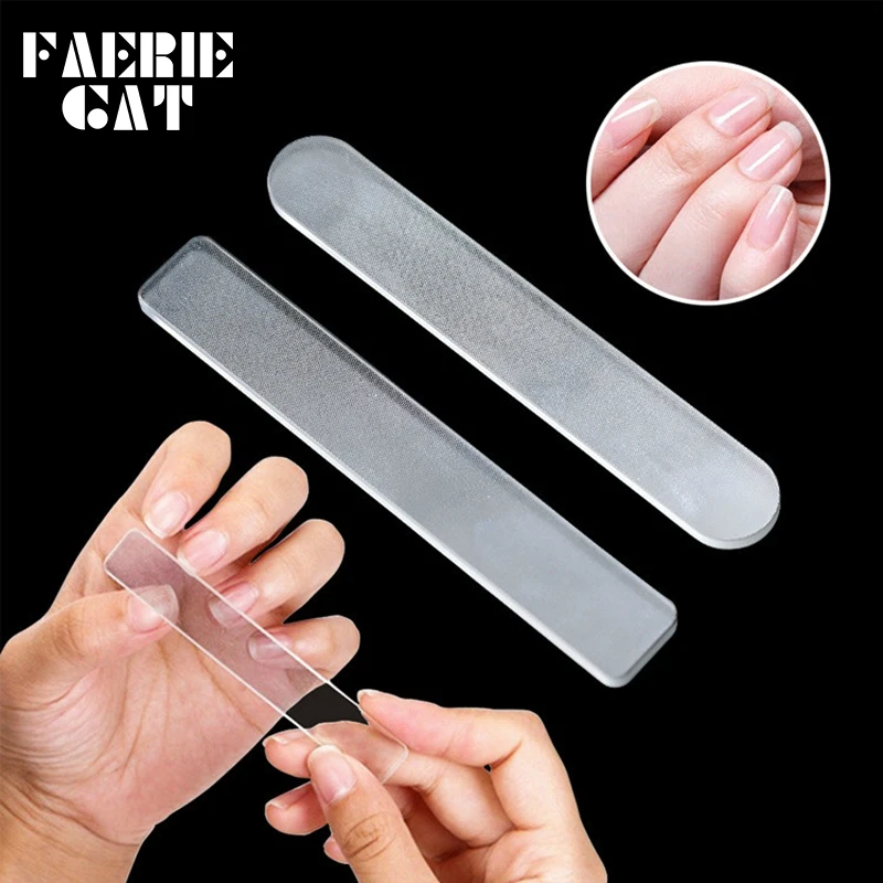 

1pc New Nail Art Nano Polishing Nail File Polished Finger Buffer Nail Tools Korea Glass Polishing Strip Manicure Salon Supplies