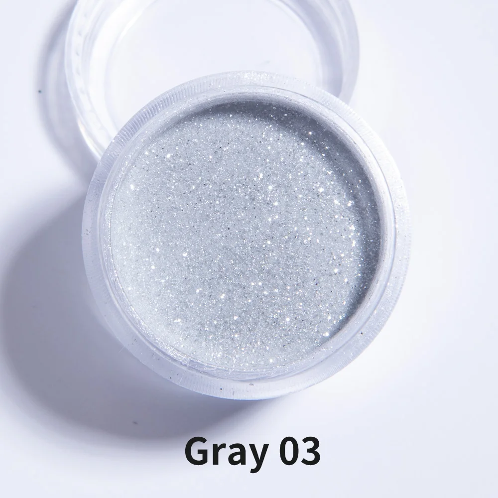 1 баночка белая нюдовая акриловая пудра розовый цвет 3D для ногтей Блестящий