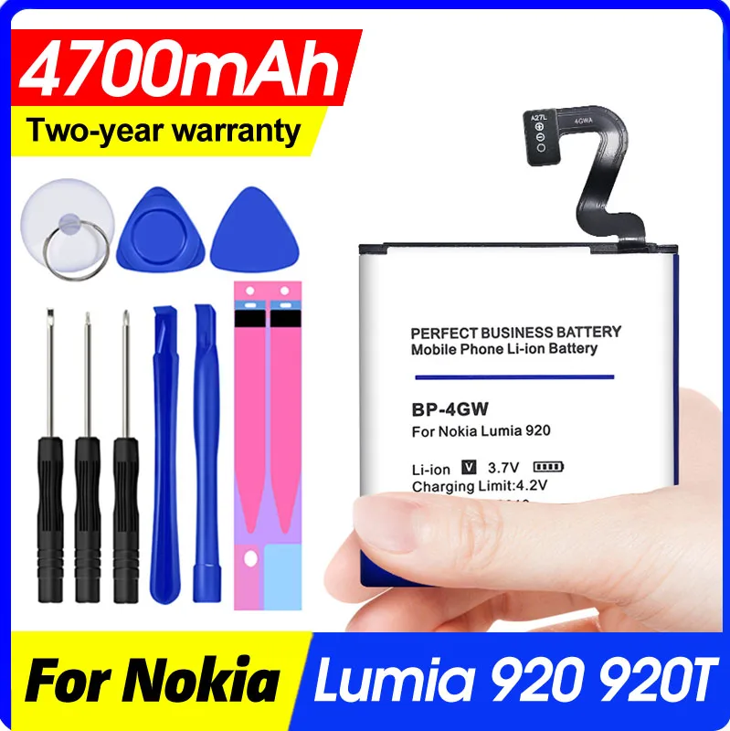 4700 мА/ч BP 4GW батарея чехол с подставкой и отделениями для карт Nokia Lumia 920 920TBatteries