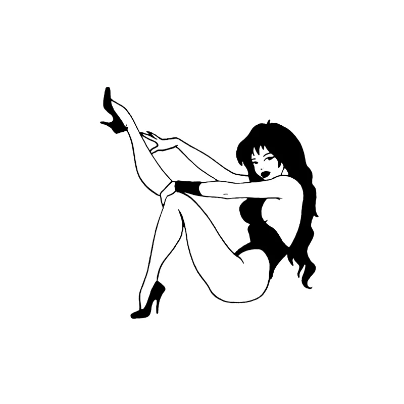 

Personality Sexy Girl Car-Sticker Automobiles Motorcycles Window Bumper Laptop Vinyl Decal PVC Decorative Good Apply To Car Door