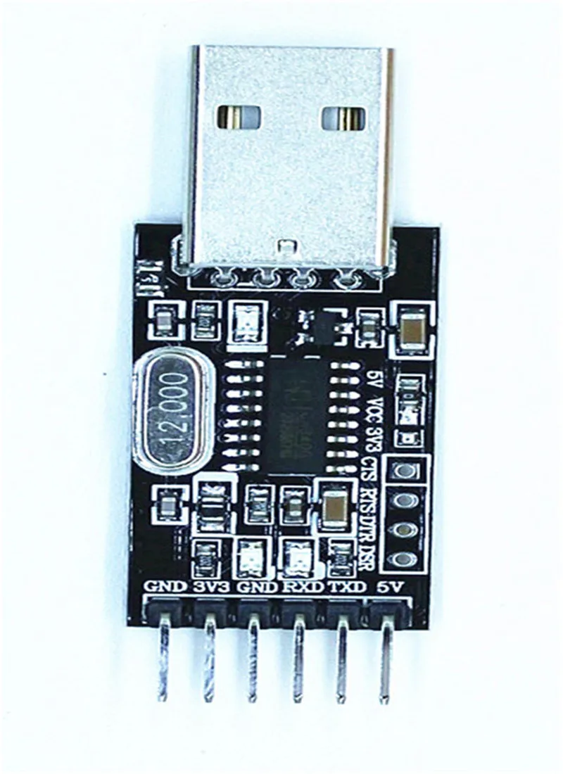 Черная плата последовательного порта CH340 модуль G USB в TT L устройство для загрузки