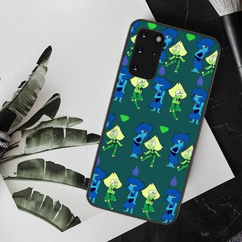 Мягкий силиконовый чехол для телефона PENGHUWAN STEVEN UNIVERSE PERIDOT из ТПУ Samsung S20 plus Ultra S6 S7