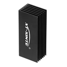 XT-XINTE алюминиевый радиатор M.2 SSD NVMe для жесткого диска M2, твердотельный жесткий диск, Охлаждающий радиатор, термопрокладка 70x30x22 мм, черный