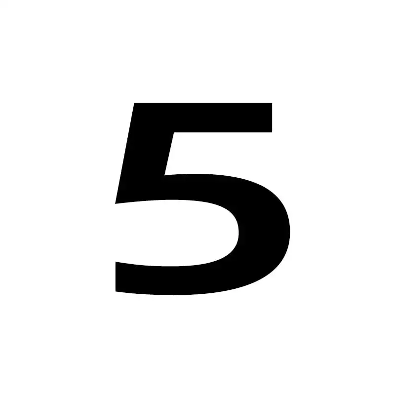 Number-5 0-9 пользовательское имя пузырек подвеска ожерелья для изготовления браслета Ассорти Для мужчин Для женщин цвета: золотистый, серебристый цвет кубический циркониевый ювелирные изделия Хип-хоп подарки с кубическим цирконием - Окраска металла: Number-5