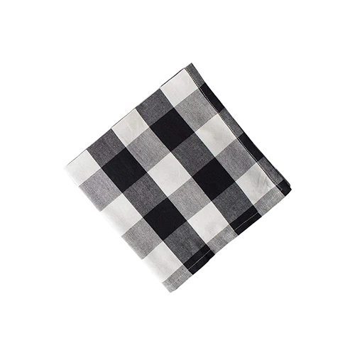 Black Table Napkin 30x180 см хлопчатобумажная скатерть Buffalo скатерть с рисунком в клетку прямоугольник современный стол бегун s скатерти для дома Свадебная вечеринка в отеле - Цвет: Black Table Napkin