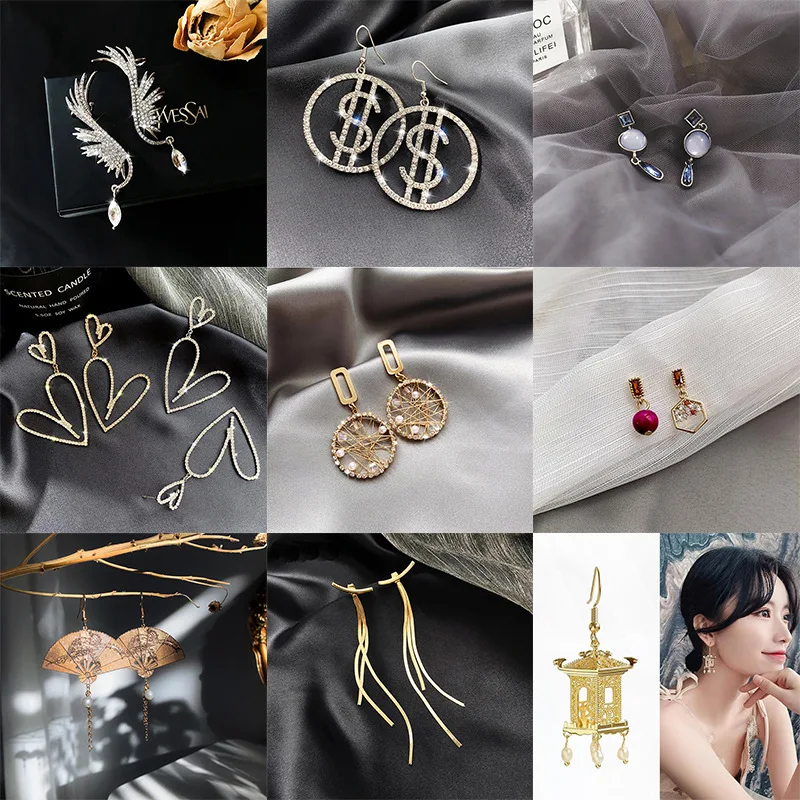 Серьги-подвески в китайском стиле женские яркие простые элегантные ювелирные