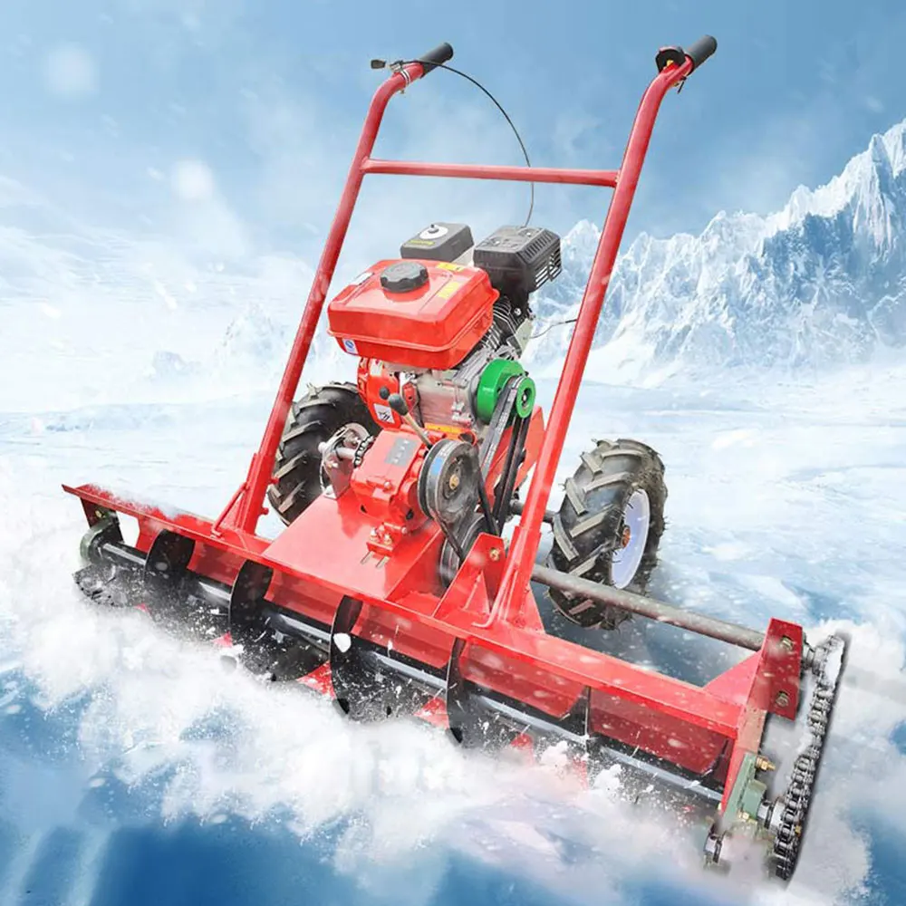 Snowthrower  Snow-clearing vehicle Snow removal Electric snow plow Petrol sweeper