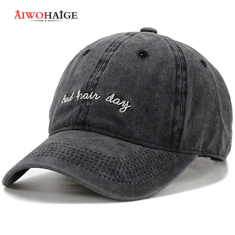 Бейсболка с вышивкой в виде букв стиле хип хоп|Мужские бейсболки| |