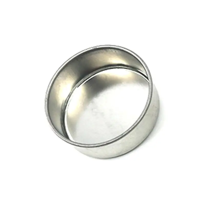 1Pc 4.31x1.5CM Round Metal Tealight Cup Holder Empty Case Candle Wax Container Bowl Mold DIY Jelly Gel Jars Making Accessories | Дом и сад