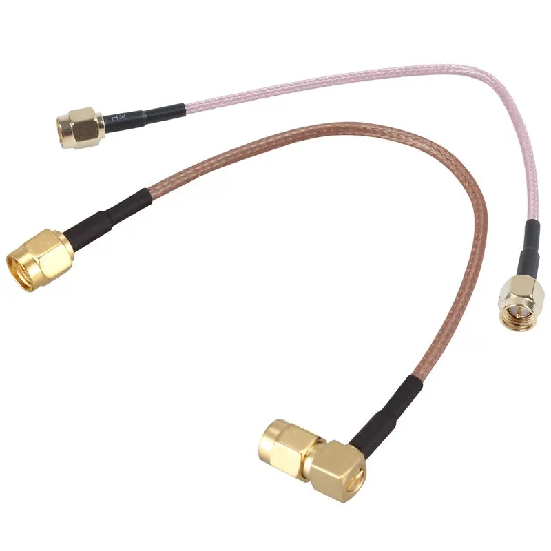 6 дюймовый штекер SMA под прямым углом гибкий соединительный кабель RG316 и длина 5