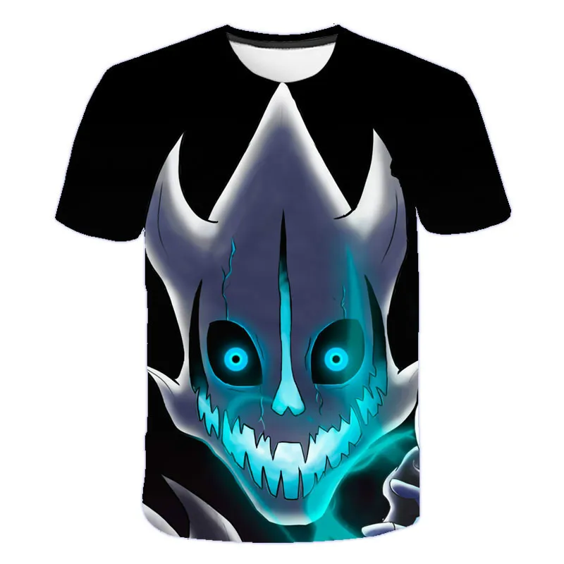 

Boys and girls 3D printing funny T-shirt, children's hip-hop clothing, cartoon patterns of tame, casual fashion personality T-sh