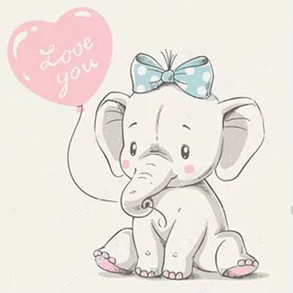 Металлические штампы в виде животных слона куклы любовных шаров | Дом и сад