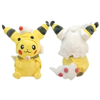 newest pokemon plush toy kawaii bikachu cosplay ampharos plush doll soft stuffed animal cartoon plushie peluche bikachu kid gift