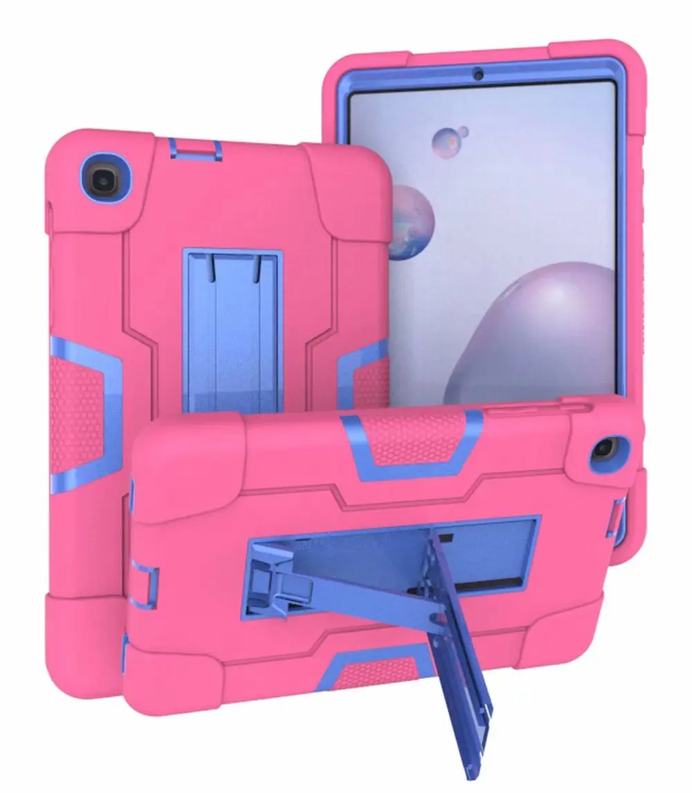 

Чехол для Samsung Galaxy Tab A 8,4 дюйма, 2020 дюйма, модель T307, SM-T307 T307U, Armor Kids Safe, 3 в 1, резиновый жесткий чехол для планшета и ПК # S