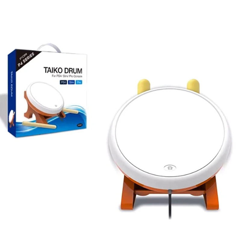 Мини Taiko No Tatsujin мастер барабанный контроллер традиционный инструмент для Sony PS4 Slim