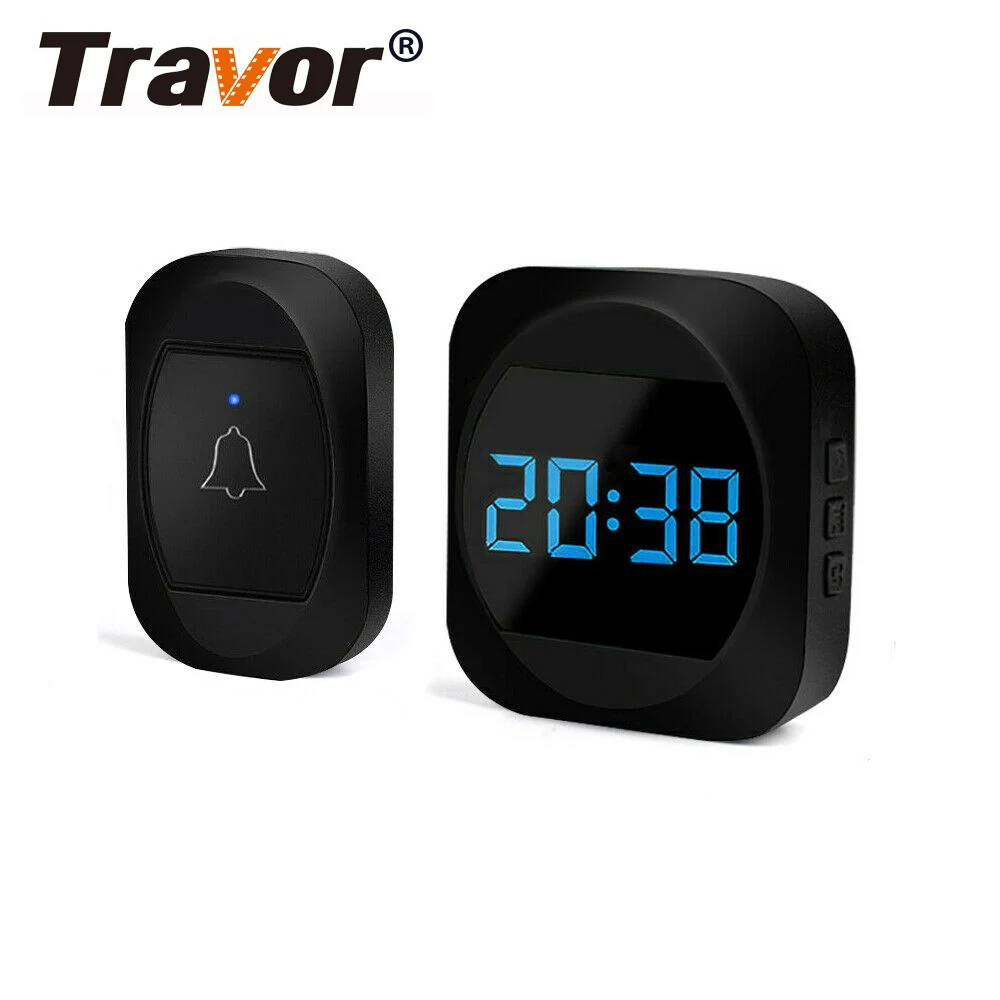 Беспроводной дверной звонок для дома с защитой от пыли 45 мелодий песен