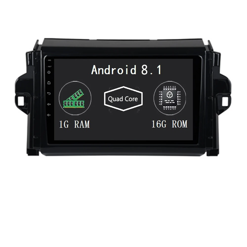 Android 8 1 автомобильный проигрыватель с радио и GPS Navi для Toyota Fortuner SW4 2015 + авторадио