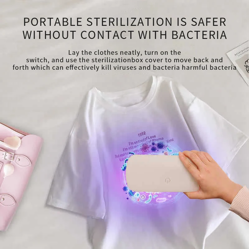 Портативный шкаф для УФ стерилизации USB маска телефона косметические