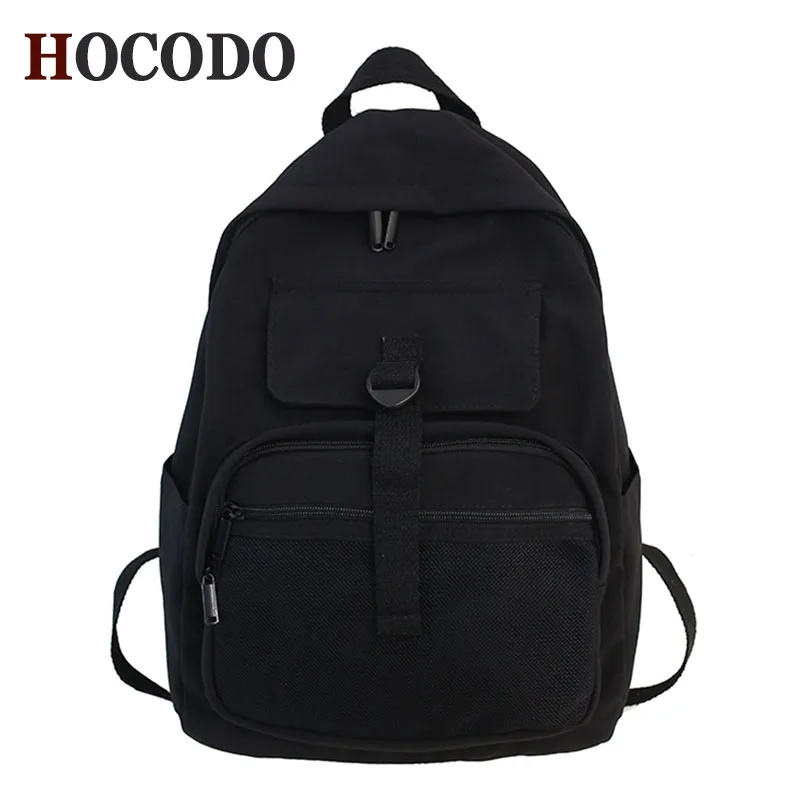 

HOCODO Waterproof Laptop Backpack Women Fashion Girl Backpack Female Student Cute Packbags New Ladies Travel Backpack Nylon Bags