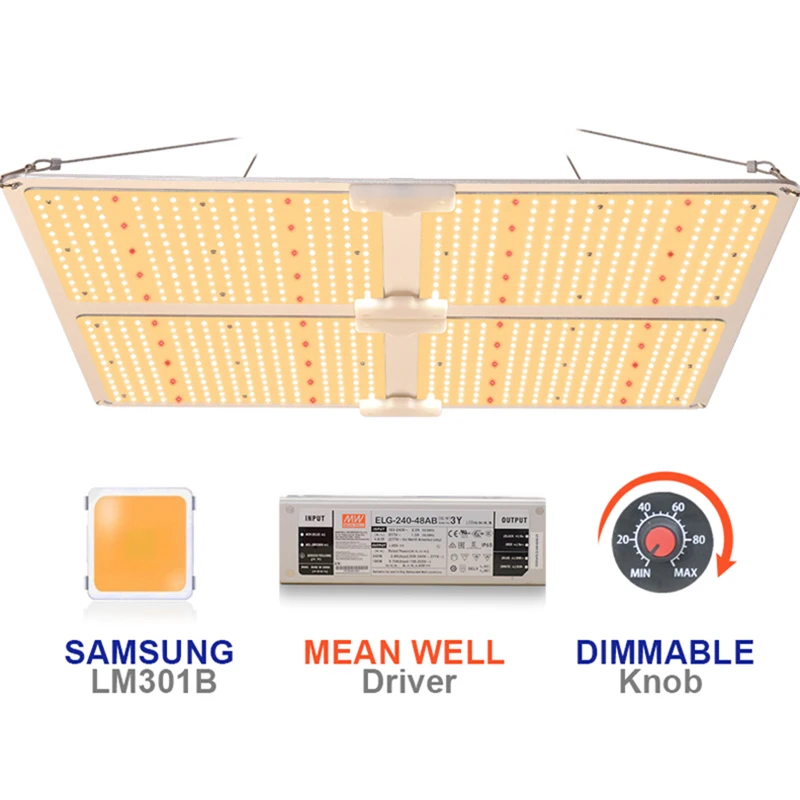 Spider Sf4000 Dimmable Ip65 Lm301b 450w Quantum Board Phytolamp